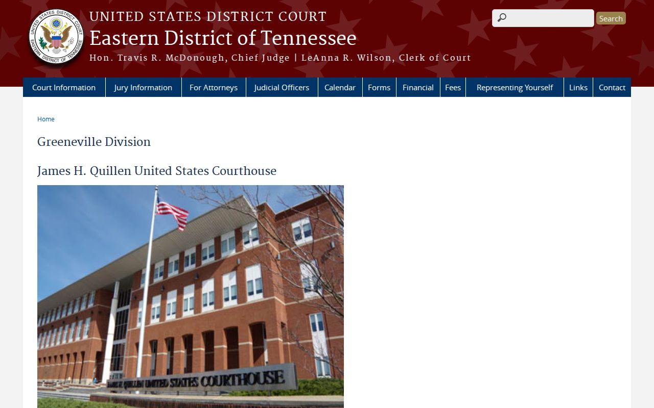 Hancock County warrant records federal court route to the Greeneville courthouse