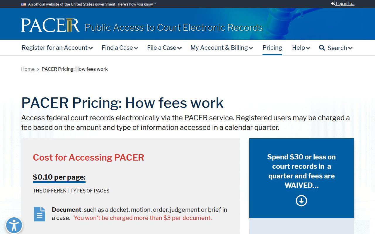 Hancock County warrant records federal docket access reference